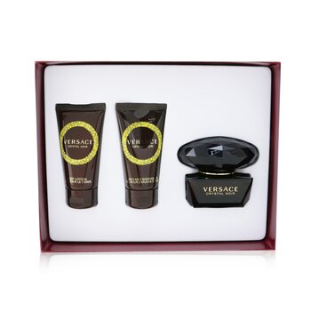 Crystal Noir Coffret: Eau De Toilette Spray 50ml/1.7oz + Bath & Shower Gel 50ml/1.7oz + Body Lotion 50ml/1.7oz