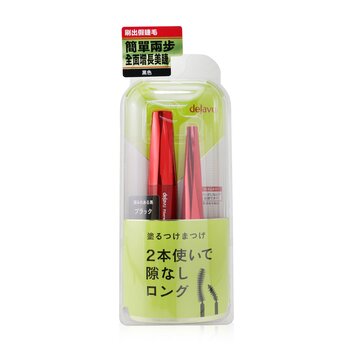 Fiberwig Ultra Long E Mascara And Tiny Sniper Mascara Set - Black
