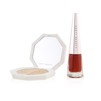 Stunna New Year Highlighter + Lip Set (1x Highlighter Duo 7g + 1x Stunna Lip Paint)