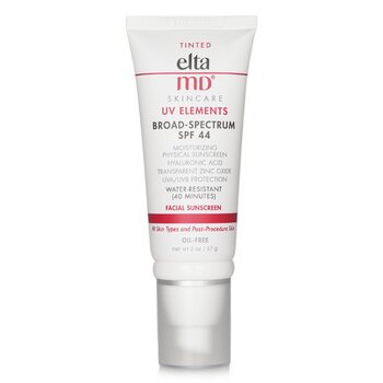 UVエレメントモイスチャライジングフィジカルティントフェイシャルサンスクリーンSPF44-すべての肌タイプと術後の肌に