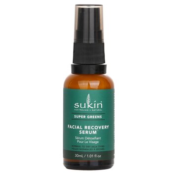 Super Greens Facial Recovery Serum (Normal To Dry Skin Types)
