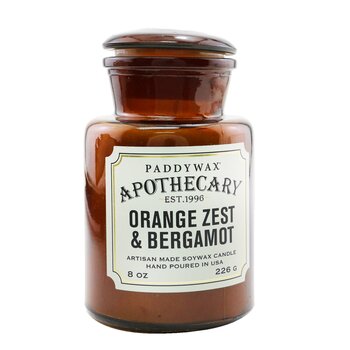 Apothecary Candle - Orange Zest & Bergamot