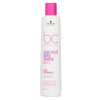 BC Bonacure pH 4.5 Color Freeze Silver Shampoo (For Grey & Lightened Hair)